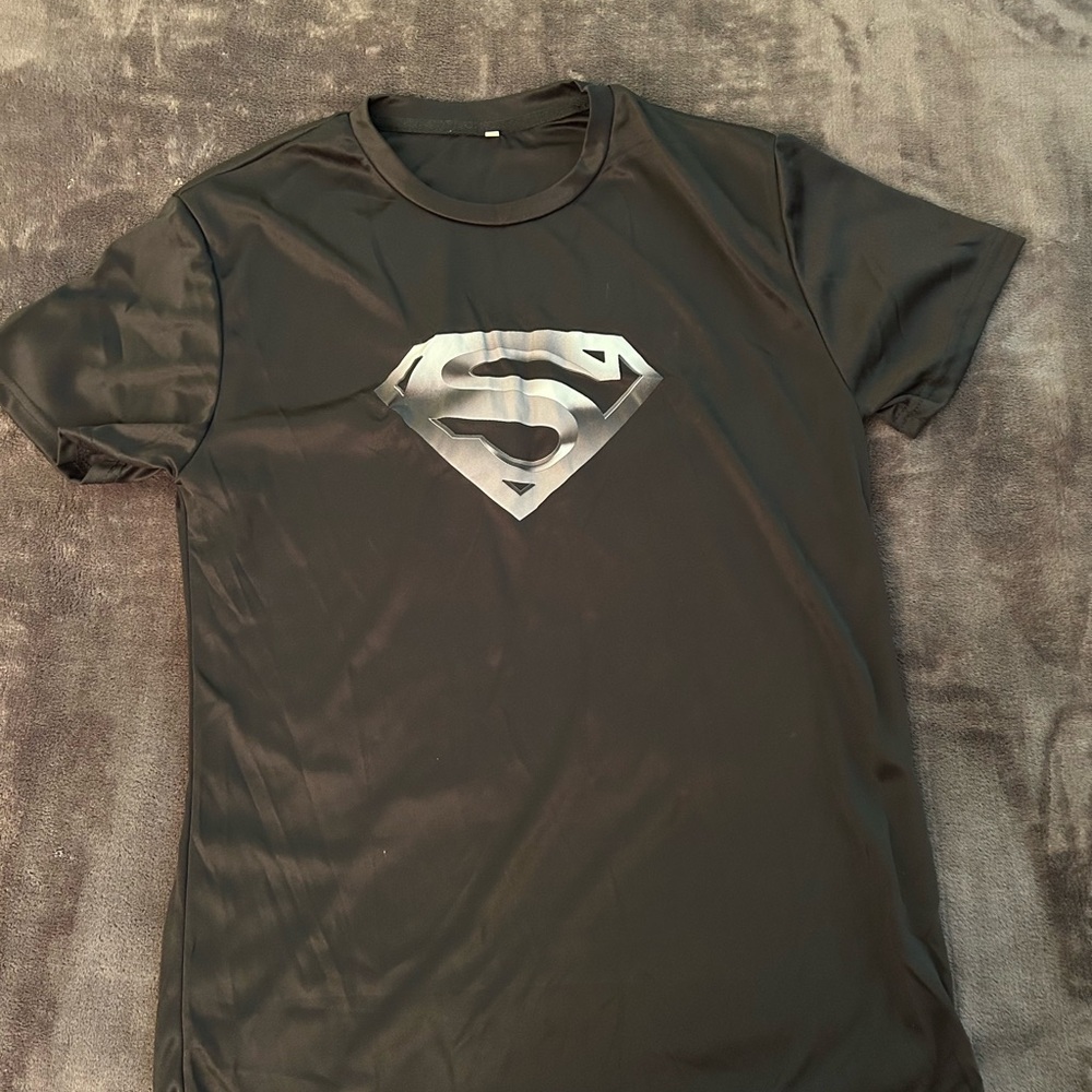 Superman Black XL T-Shirt